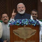 मोदी ने विकास दर पर बात की, राहुल गांधी पर तंज किया