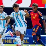 2026 FIFA विश्व कप में स्पेन की जीत का जश्न
