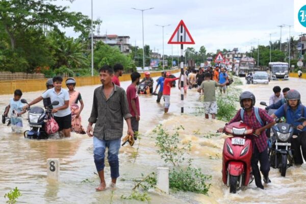 असम में बाढ़ की स्थिति और प्रशासन की तैयारी