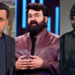 बिग बॉस शो में सलमान खान, मोहनलाल और नागार्जुन की तस्वीर
