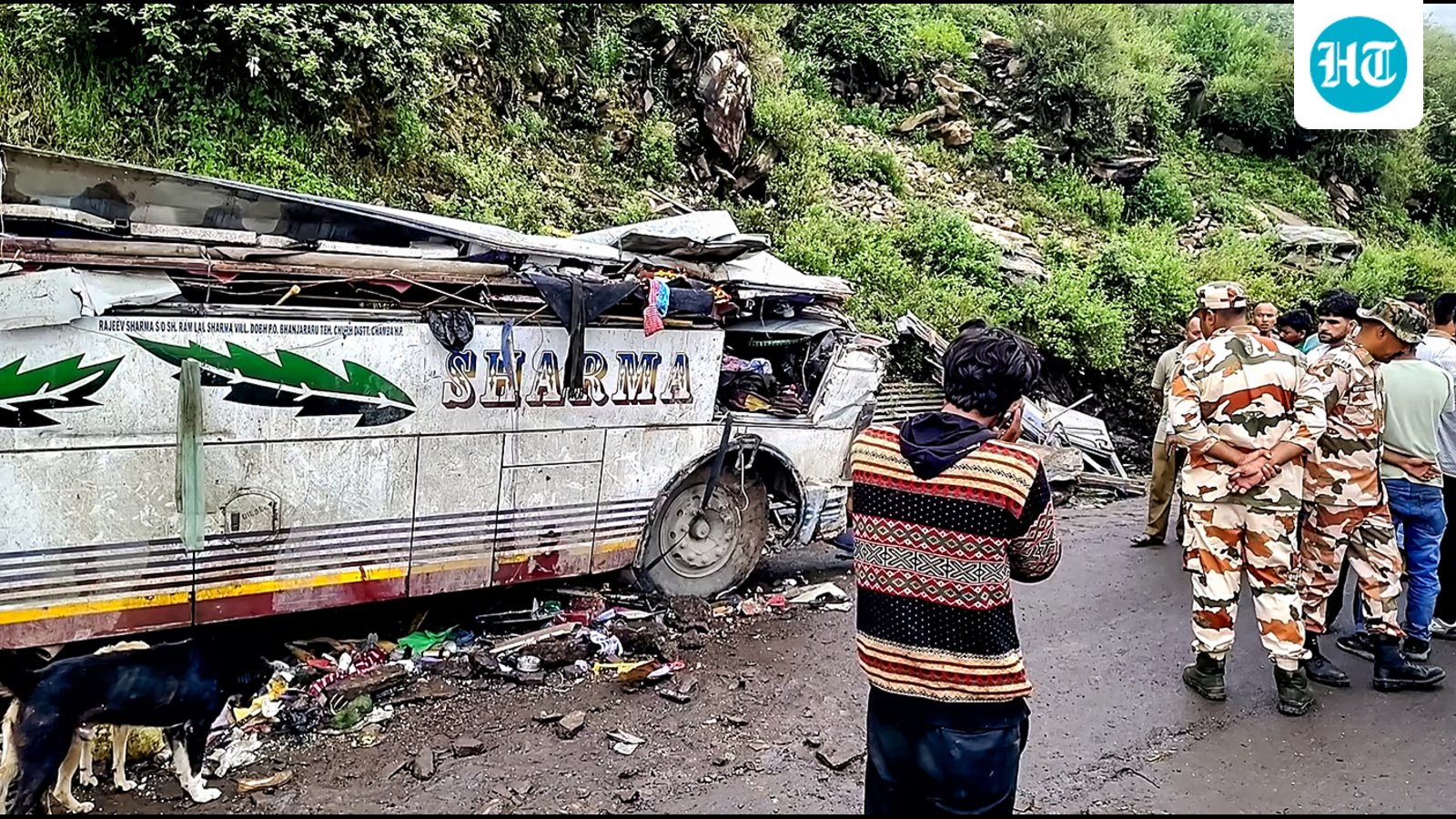 चंबा में हुई बस दुर्घटना, 7 लोगों की मौत